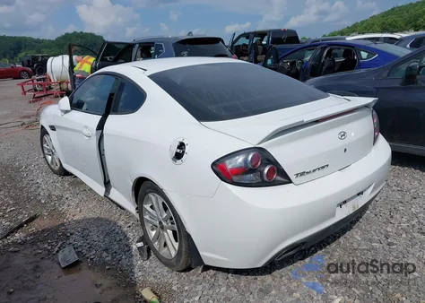 2008 Hyundai Tiburon Gs from USA, damaged, VIN KMHHM66D48U280817